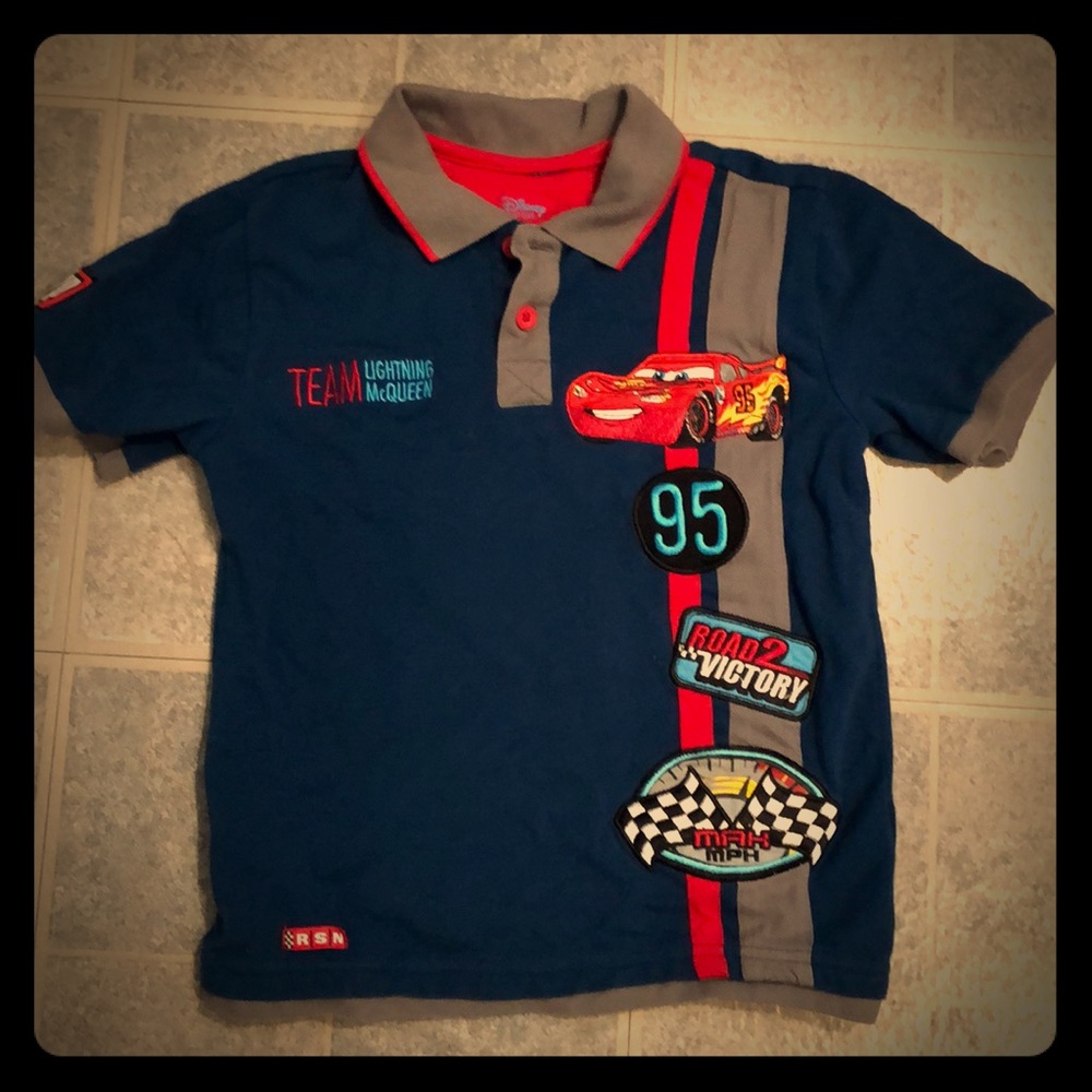 Disney Lightning McQueen polo